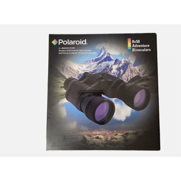 Polaroid Zoom 8x50 Adventure Binoculars 681066040430 - Picture 1 of 3